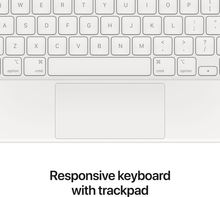 Actual product image Apple Magic Keyboard (DE, iPad Pro 12.9 2018 (3. Gen), iPad Pro 12.9 2020 (4. Gen), iPad Pro 12.9 2021 (5th Gen))