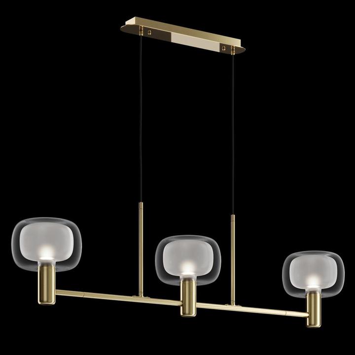 Actual product image Maytoni Vision Pendant Light, Pendant 3x E14 Gold Colour (E14)