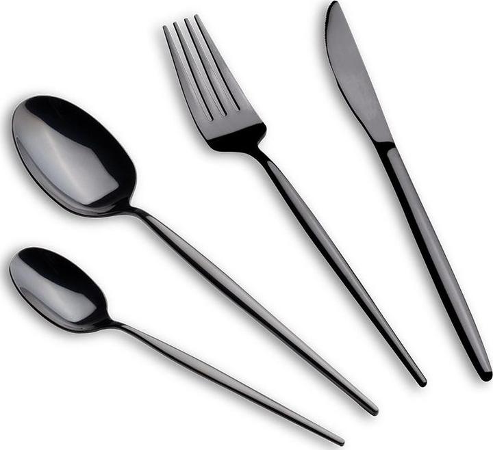 Produktbild BerlingerHaus Besteckset Haus 24 teilig black (6 Stück, Besteck Set)