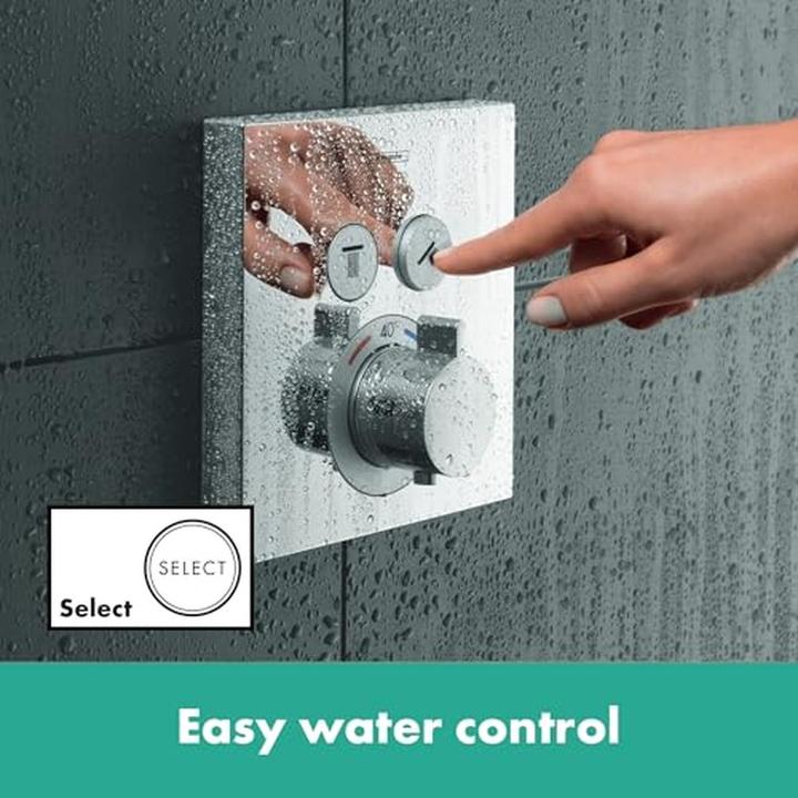 Produktbild hansgrohe HG Fertigmontageset SHOWERSELECT f UP-Thermostat für 2 Verbraucher chrom