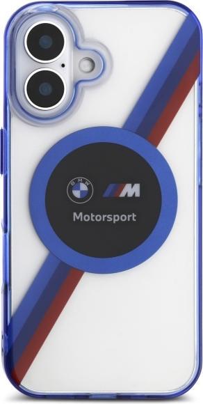 Actual product image BMW BMHMP16S23HTPUT iPhone 16 6.1" przezroczysty/transparent hardcase Motosport IML Circle Ma (Apple iPhone 16)