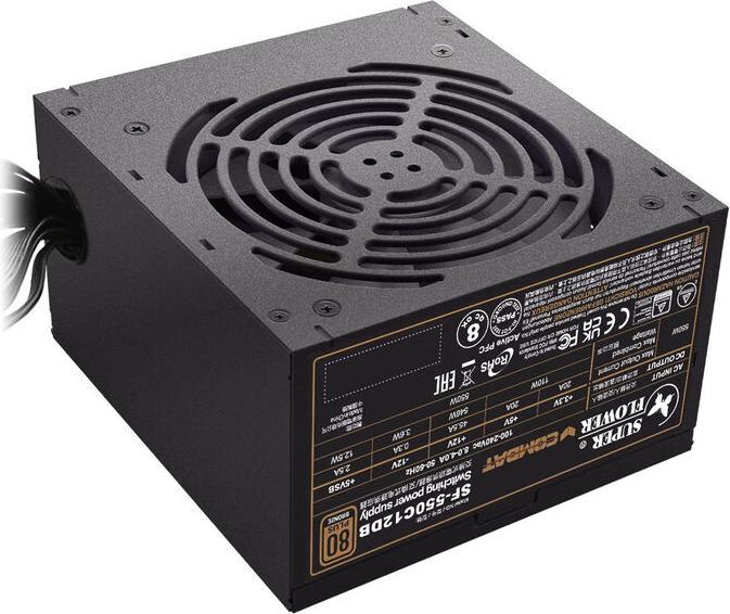Actual product image Super Flower Combat DB Netzteil, 80 PLUS Bronze, ATX 2.52 - 550 Watt (550 W)