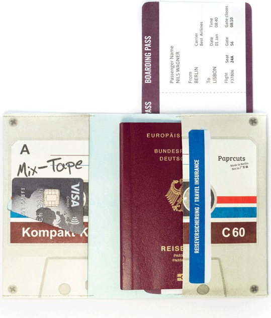 Actual product image Paprcuts Passport Cover - Mixtape (1 x)