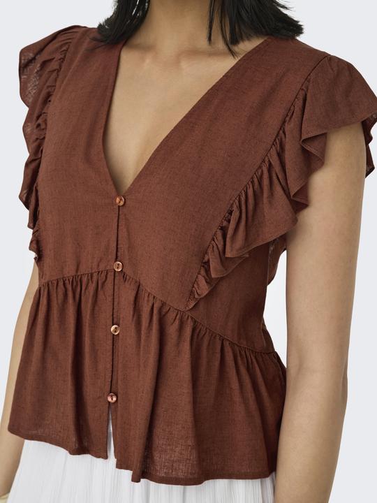 Immagine prodotto Only Normal geschnitten V-Ausschnitt Top Top (S)