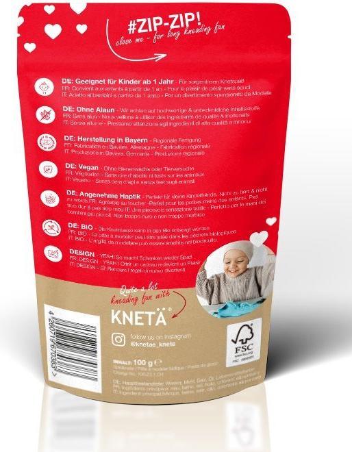 Produktbild Knetä Bag Rot 100g