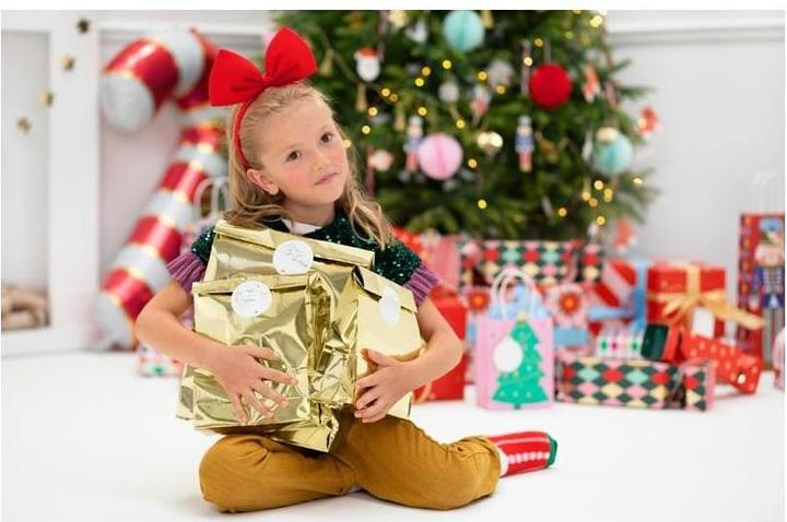 Produktbild Partydeco Gift bags, gold, 18.5x28.5x8cm (1 pkt / 3 pc.) (3x)