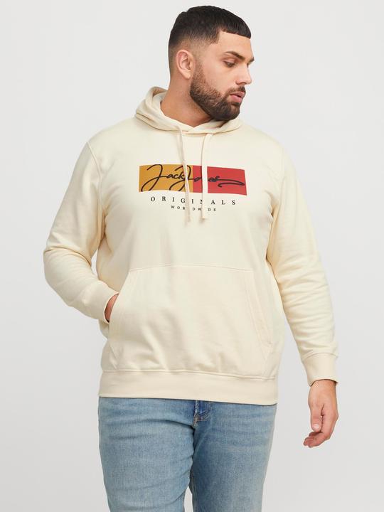 Produktbild Jack & Jones Plus Size Logo Kapuzenpullover Kapuzenpullover (4XL)