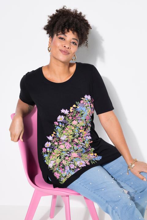 Produktbild Miamoda T-Shirt, A-Linie, Blumen-Motiv (46)