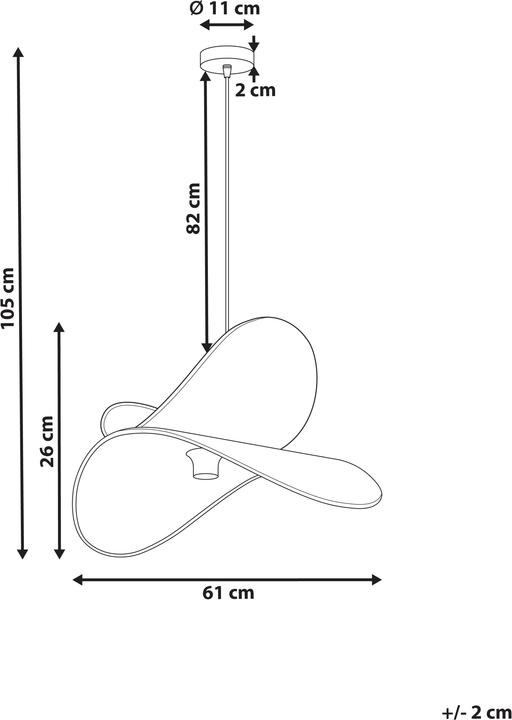 Actual product image Beliani Mascota (E27)