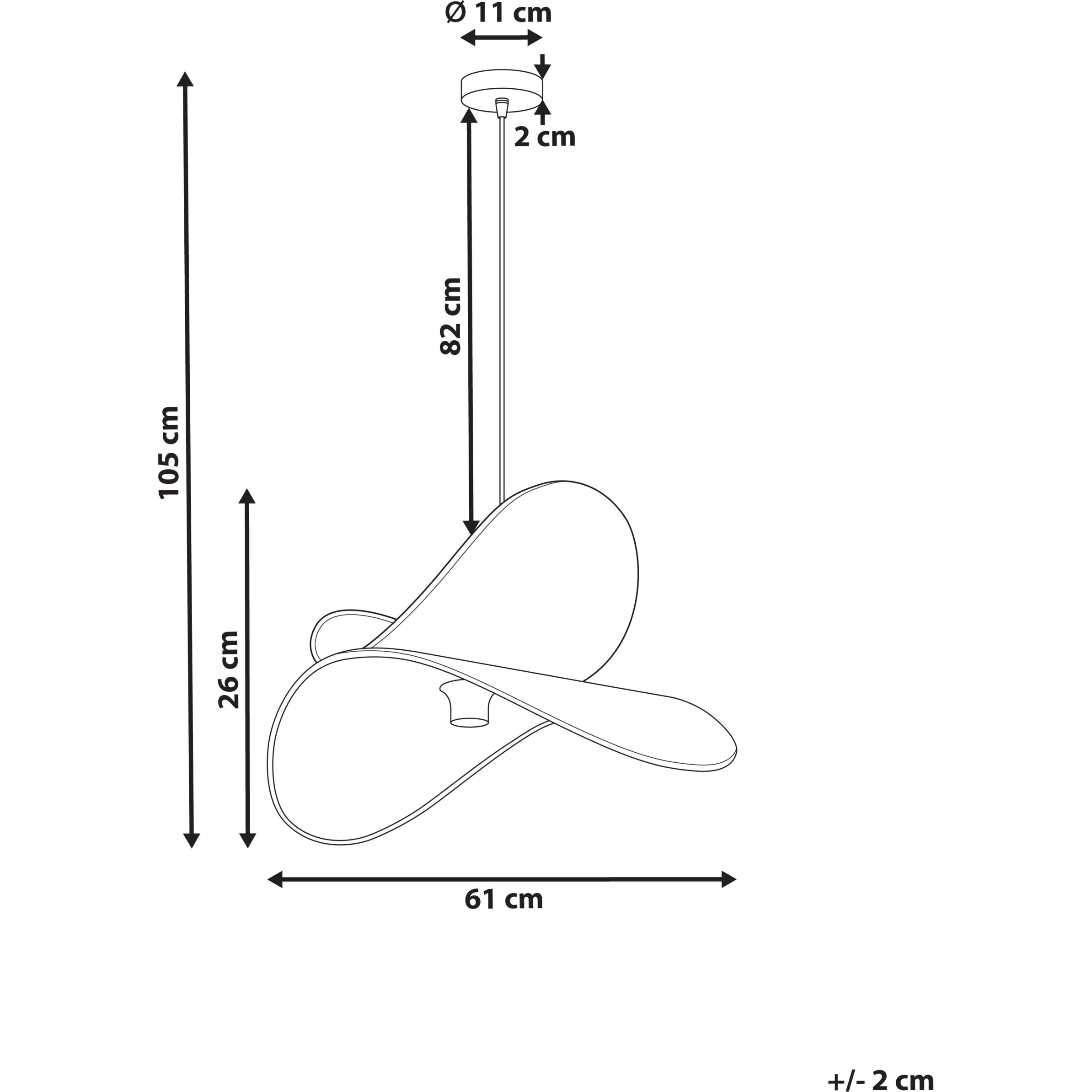 Thumbnail - Beliani, Pendelleuchte, Mascota