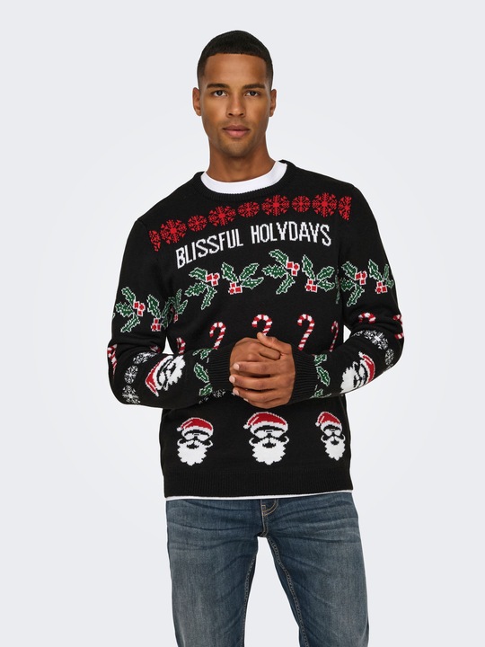 Produktbild Only & Sons ONSXMAS Pullover Strickpullover (M)