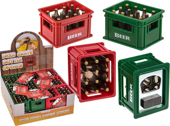 Immagine prodotto Magni Apribottiglie con calamita Gadget e regali per casse di birra. (Apribottiglia)