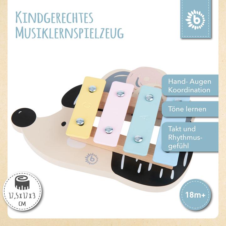 Image du produit Bieco Mini Xylophone Hérisson