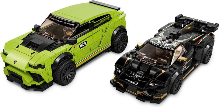 Produktbild LEGO Lamborghini Urus ST-X & Lamborghini Huracán Super Trofeo EVO (76899, LEGO Speed Champions)