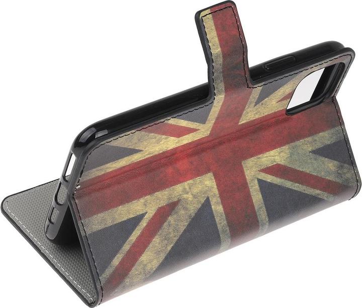 Produktbild Cover-Discount iPhone 12 mini - Leder Hülle UK Flagge (Apple iPhone 12 mini)
