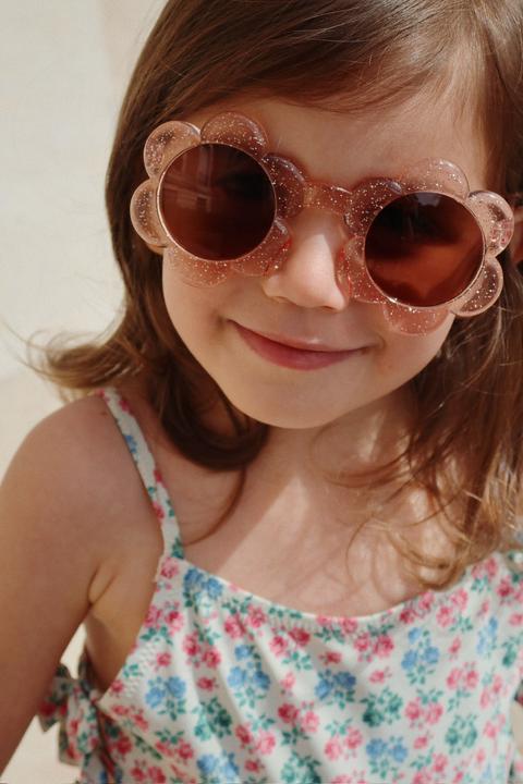 Actual product image Konges Slojd Junior Sonnenbrille Flower Glitter