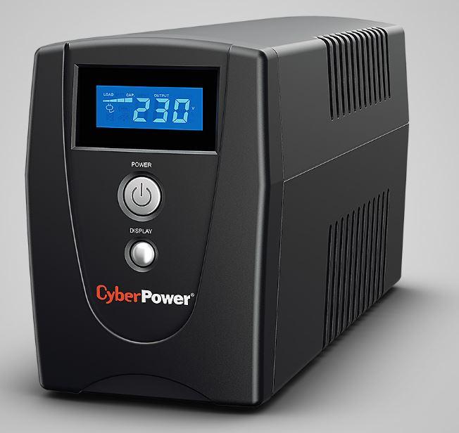 Image du produit Cyberpower Value600eilcd (600 VA, 360 W, Line-interactive Onduleur)