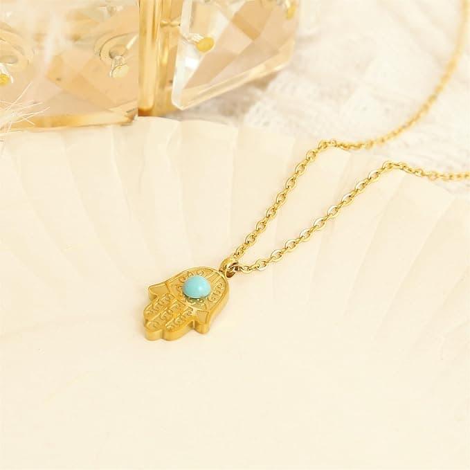 Produktbild Made by Nami Hamsa Hand Kette (40 - 45 cm)