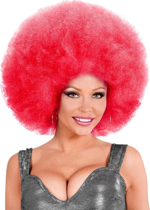 Image du produit Widmann Perruque rose - Perruque de Mardi Gras