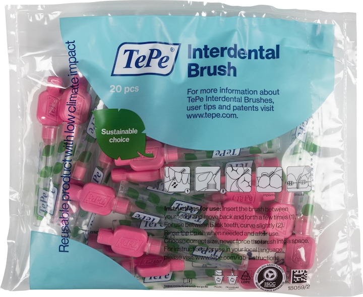 Actual product image TePe Interdental brushes Original (20 x, 0.40 mm)