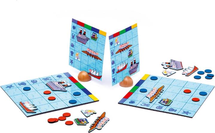 Immagine prodotto Djeco Naviplouf (mult) (Francese, Inglese, Italiano, Multilingue, Tedesco, 2 Giocatori)