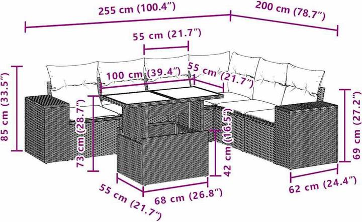 Produktbild vidaXL Aaron