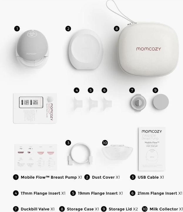 Actual product image Momcozy Single breast pump M9