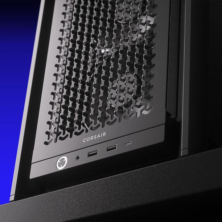 Produktbild Corsair Geh Midi FRAME 4000D RS Mid-Tower, Black (Mini-ITX, ATX, mATX, E-ATX)