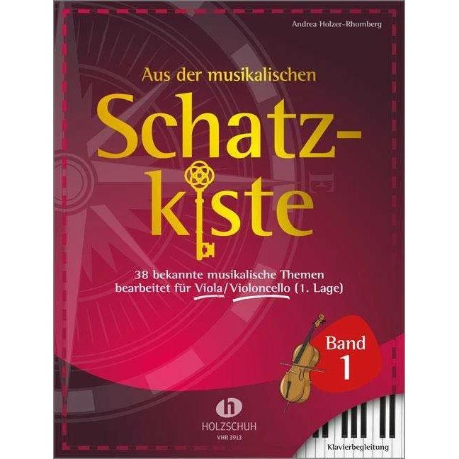 Aus der musikalischen Schatzkiste 1 - Klavierbegleitung zu Viola/Violoncello, Sachbücher von Andrea Holzer-Rhomberg