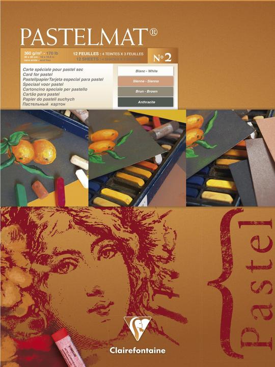 Produktbild Clairefontaine Trockene Techniken (360 g/m², 72 x)