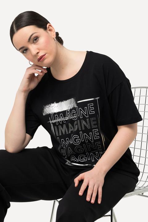 Actual product image Ulla Popken IMAGINE Short Sleeve Graphic Tee (42, 44)