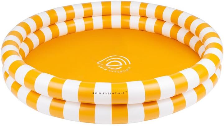 Swim Essentials Piscina per bambini a strisce gialle
