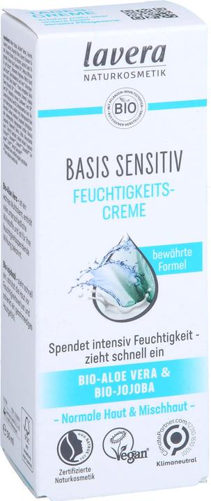 Immagine prodotto Lavera sensibile alla base (50 ml, Crema da giorno, Fino a SPF 10)