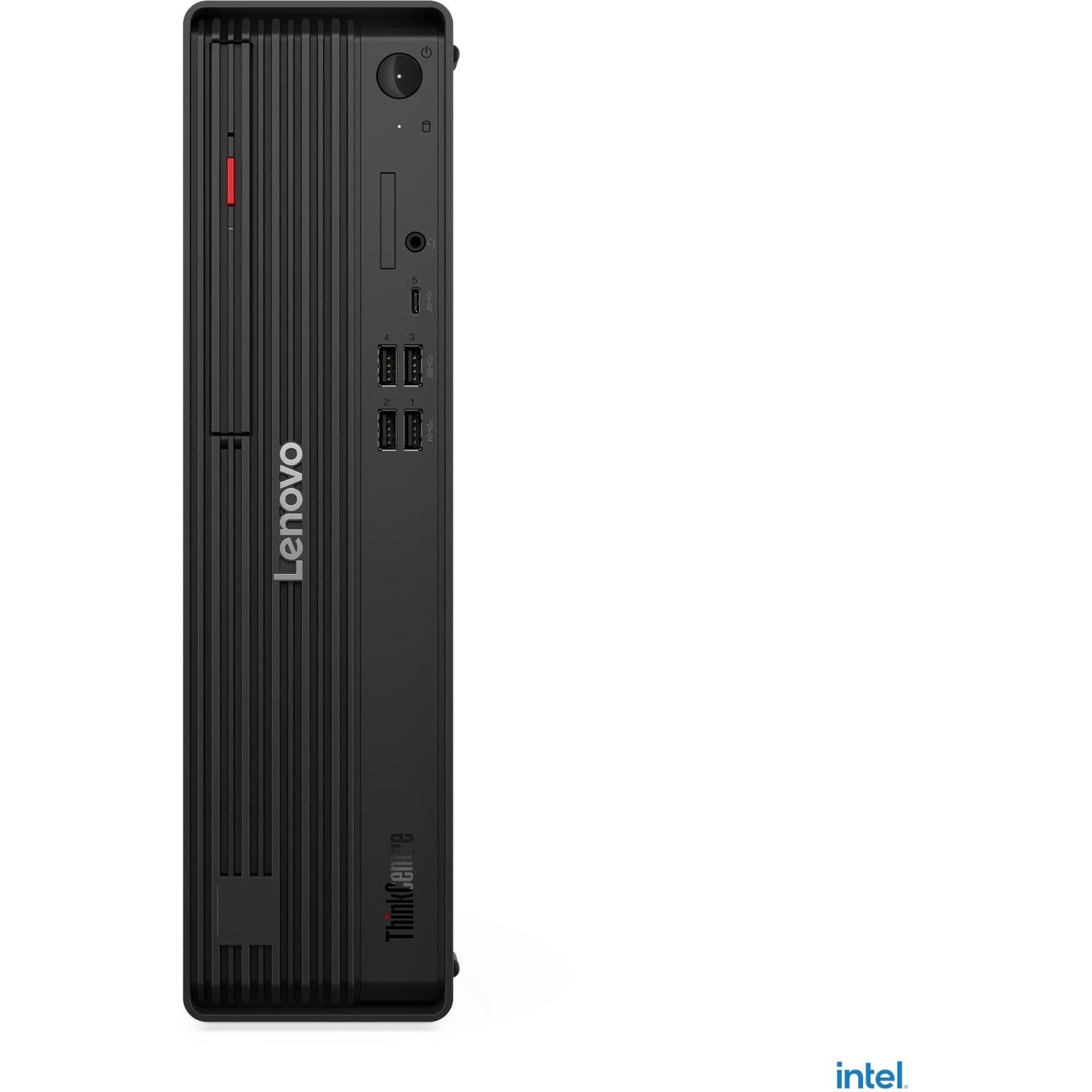 Lenovo ThinkCentre M90s Gen 6 (512 GB, 16 GB, Intel Core Ultra 5 235), PC, Schwarz