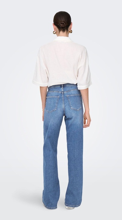 Produktbild Only ONLJUDITH Hohe Taille Weiter Beinschnitt Jeans Jeans mit weitem Bein (W25/L30)