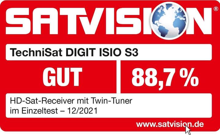 Actual product image TechniSat Digit Isio S3 (DVB-S2, DVB-S, CI+ slot)