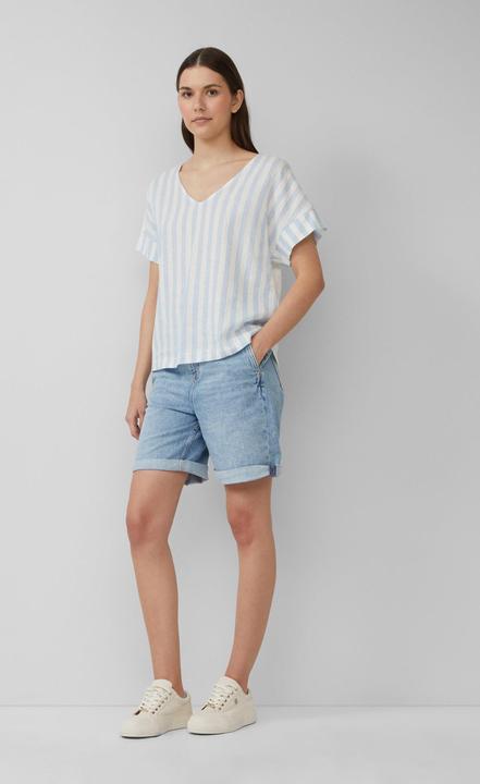 Actual product image S.Oliver Jeans-Hose Bermuda-Jeans / Relaxed Fit / High Rise / Barrel Leg (34)