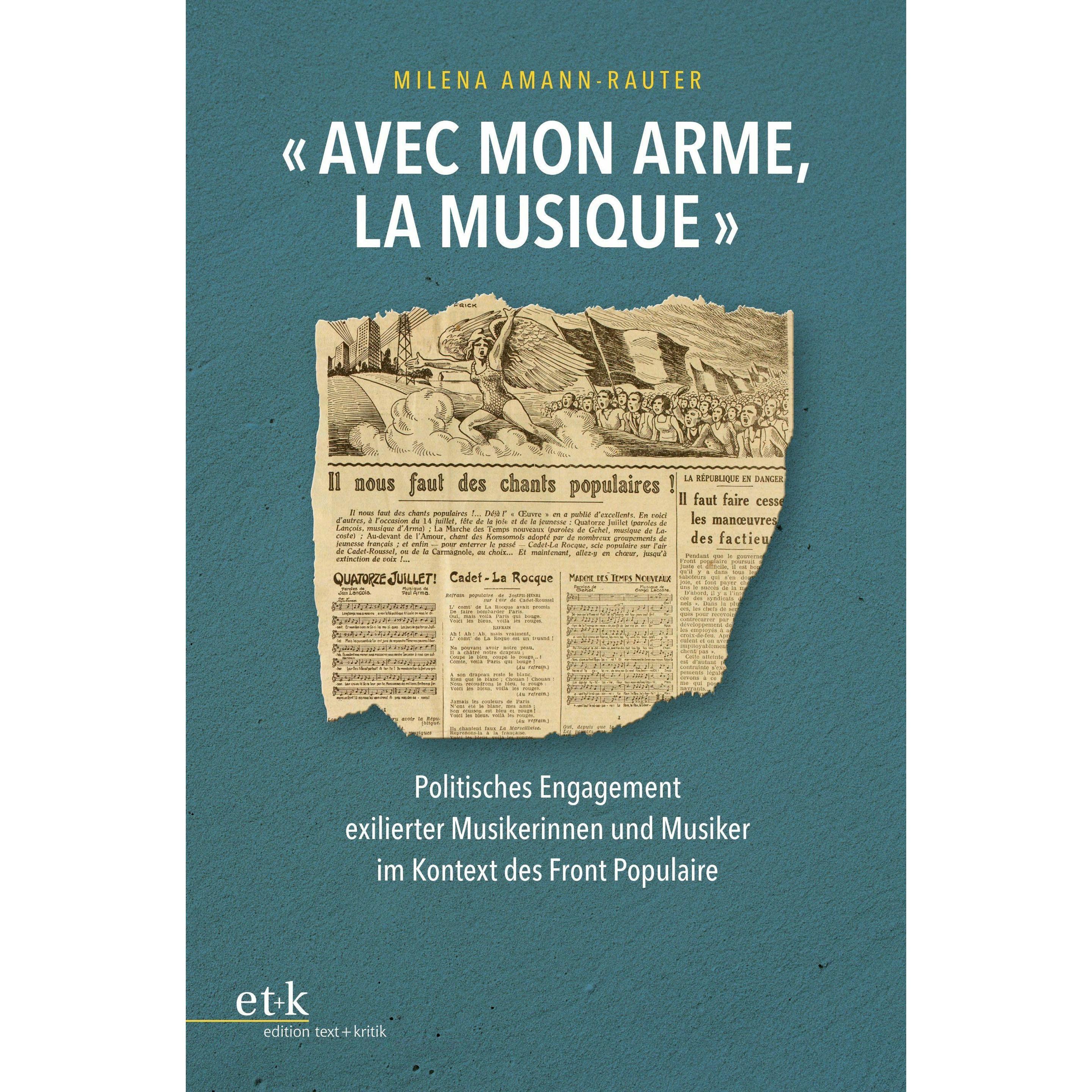 Thumbnail - 'Avec mon arme, la musique', Sachbücher von Milena Amann-Rauter