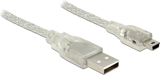 Actual product image Delock Cable USB Type-A male USB Mini-B male 1 m tr (1 m, USB 2.0)