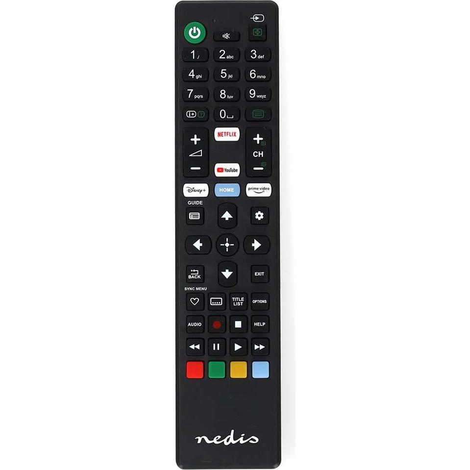 Nedis Ersatz Fernbedienung Passend für: Sony Fest 1 Gerät Amazon Prime / Disney + Button / N (Gerätespezifische Fernbedi...