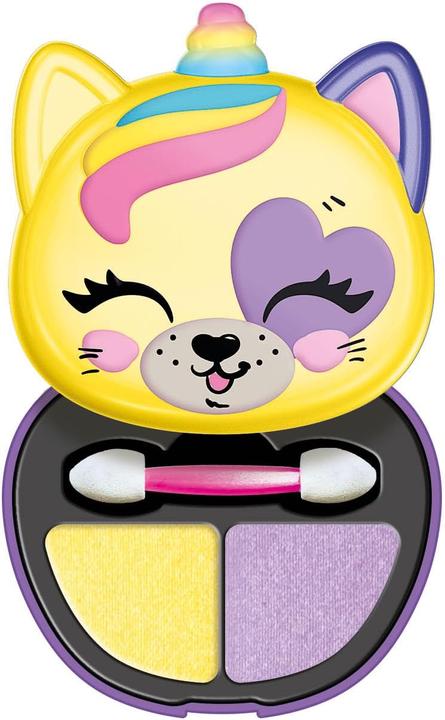 Actual product image Clementoni 18819 Crazy Chic - Lovely Eyeshadow: Tiger - Eyeshadow make-up, safe and hypoallergenic