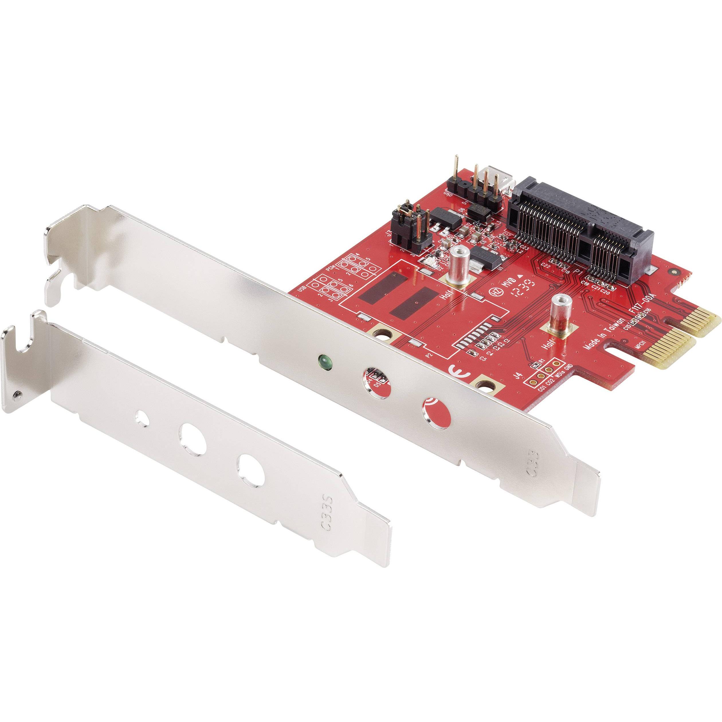 Renkforce Adattatore da mini PCIe a PCIe, Convertitore