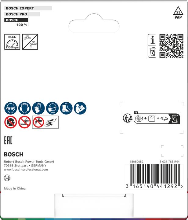 Produktbild Bosch Professional Zubehör Diamanttrennscheibe Standard for Ceramic, 115 x 22,23 x 1,6 x 7 mm, 1er-Pack