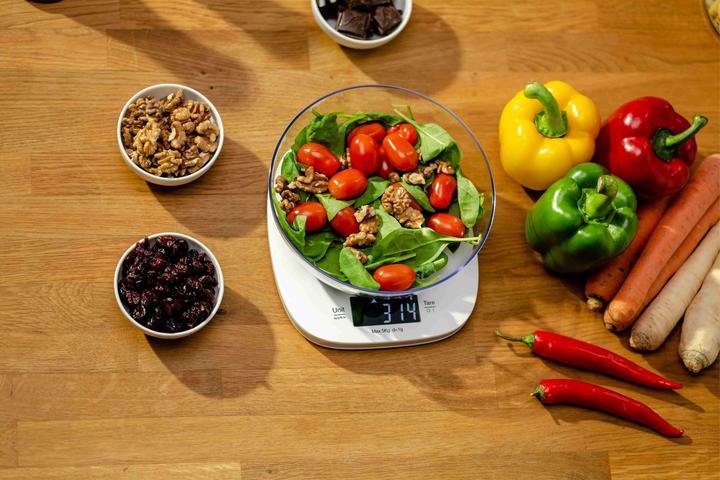 Actual product image Zelmer ZKS1450 Kitchen Scale Countertop Square Electronic Kitchen Scale