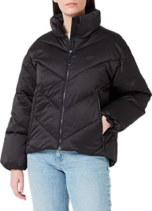 Produktbild 4F Damenjacke tiefschwarz H4Z22 KUDP019 (L)