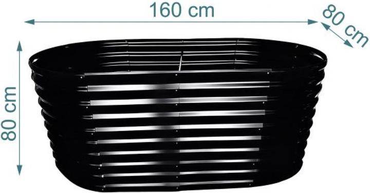 Actual product image Relaxdays raisedbed