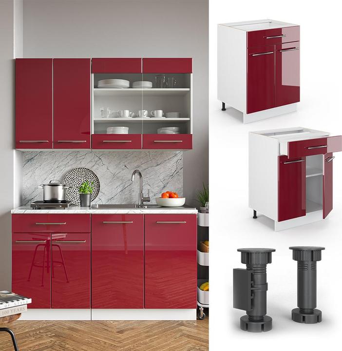 Produktbild Vicco Fame-Line mit Schublade, AP Marmor (60 x 82 x 60 cm)