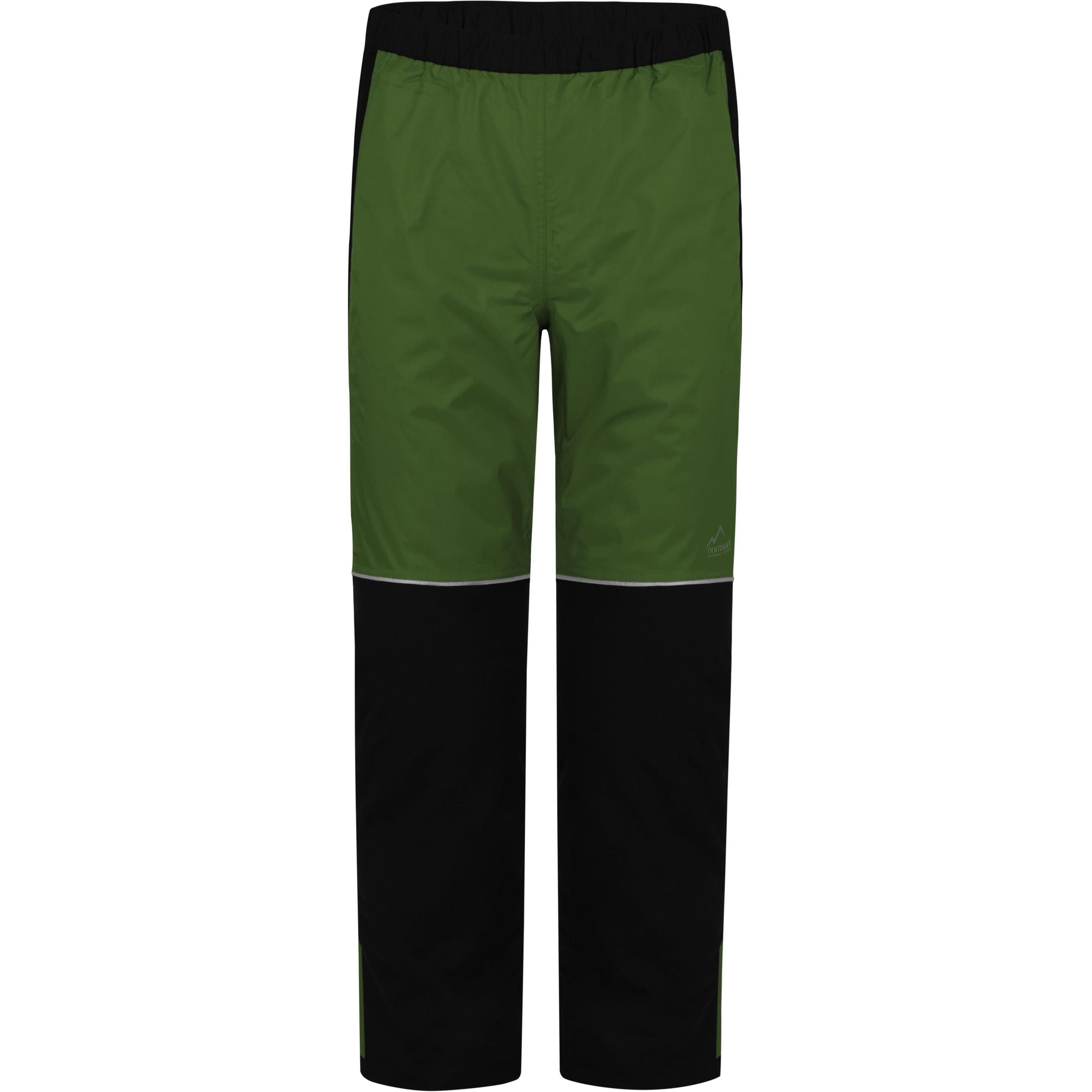 Normani, Herren, Outdoorhose, Kinder Regenhose „Sekiu“ - 8815 (134, 140), Grün, 134, 140