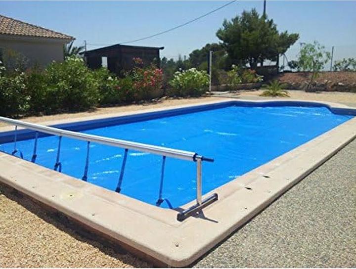 Image du produit Ubbink Poolabdeckung Blau 400 x 610 cm Polyäthylen