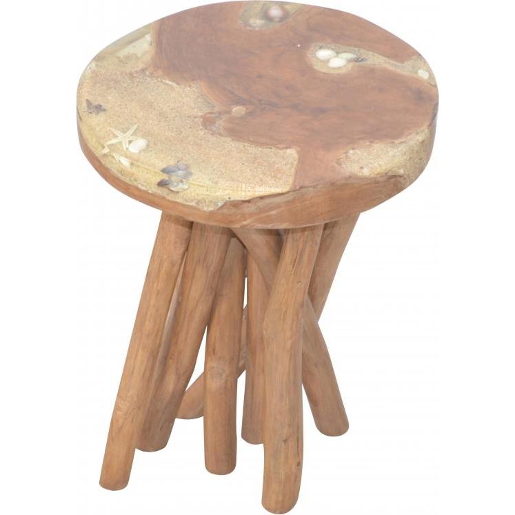 Möbel Direkt Online, Couchtisch + Beistelltisch, Sandtraum (34 x 43 cm)